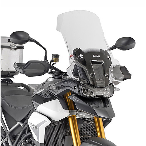Givi D6418ST Specific Windshield, Transparent for Triumph Tiger
