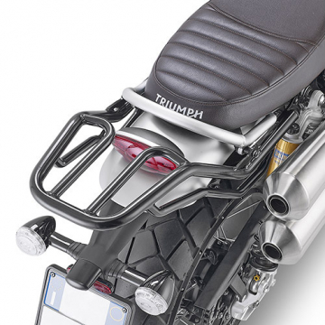 view Givi SR6416 Specific Rear Rack, Gloss Black for Triumph Scrambler 1200 (2020-)