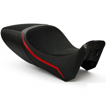 Luimoto 1161101 Team Italia Suede Seat Covers for Ducati Diavel (2011-2014)
