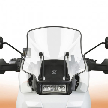 National Cycle N20412 VStream Low Beaded Windscreen, Clear for Harley Pan America '21-