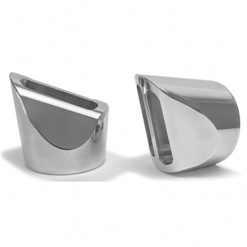 view Remus EK111 Euro 5 Exhaust V2 End Caps, Chrome for BMW R18 '21-