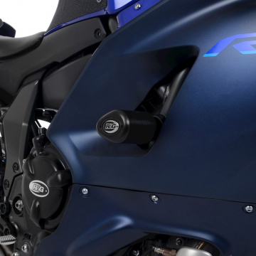view R&G CP0539WH Aero Style Crash Protectors, White for Yamaha R7 (2021-)