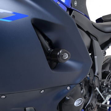 view R&G CP0540WH Aero Style Race Crash Protectors, White for Yamaha YZF-R7 (2021-)