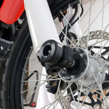 view R&G FP0251BK Fork Protectors for Honda CRF250/CRF300L models (2021-)