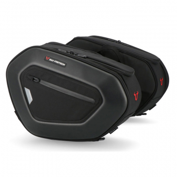 view Sw-Motech BC.HTA.01.740.31700 Pro Blaze H Saddlebag Set, Black for Honda NC750X/XD