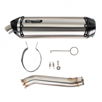 view Two Bros 005-5230409-S1B S1R Slip-on Exhaust, Stainless for KTM 790 Adventure (2019-)
