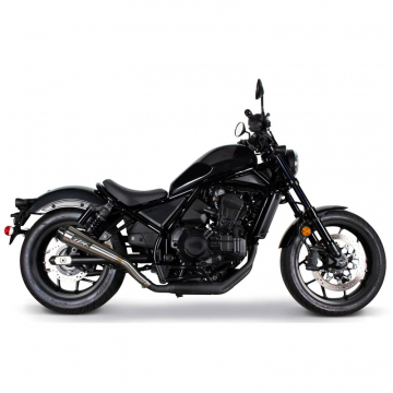view Two Bros 005-5260499 Comp-S High-Mount Slip-on Exhaust for Honda Rebel 1100 '21-