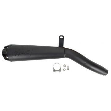 view Two Bros 005-5400499-B Comp-S Low-Mount Slip-on Exhaust, Black for Honda Rebel 1100 '21-