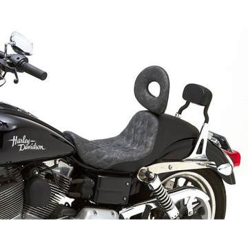 Corbin HD-FXD-6-W-B The Wall Seat for Harley Dyna-Glide '06-'17