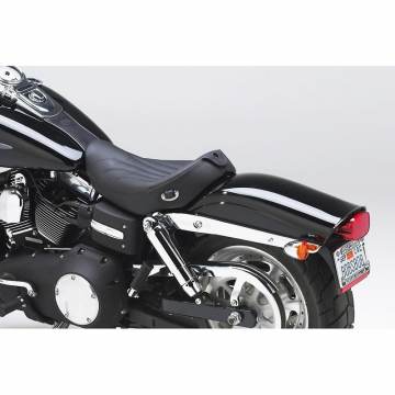 Corbin HD-FXD-FB-8-S-E Classic Solo Seat, Heated for Harley Dyna-Glide '08-'17