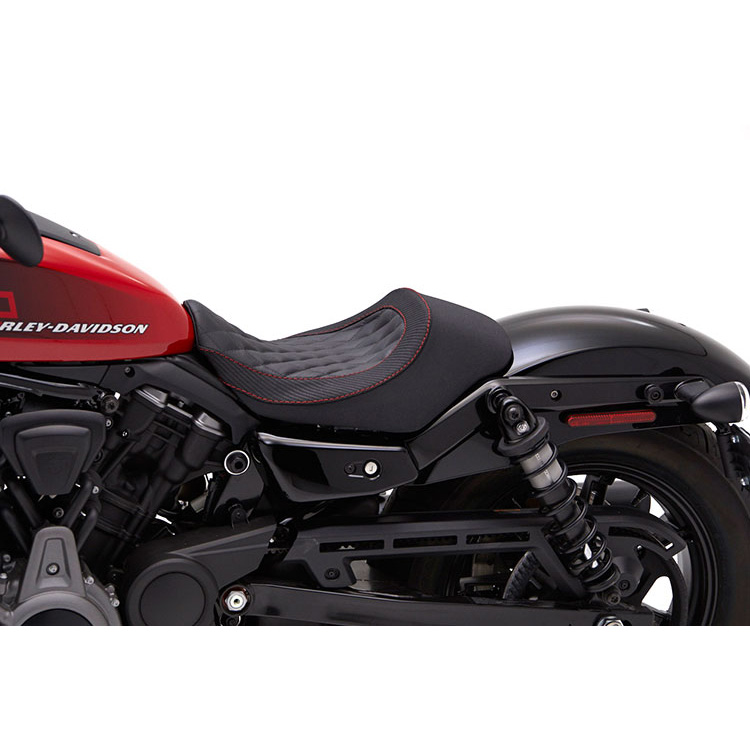 Corbin HD-XLN-22-CH CLOSE Hollywood Solo Seat for Harley Nightster