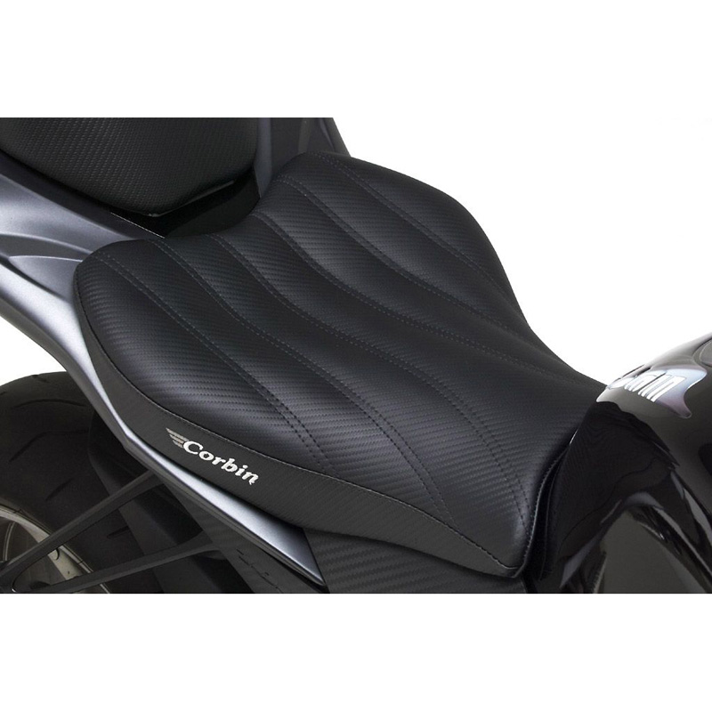 Rear Passenger Seat For Suzuki GSXR 1000 (2009-2016) - Black