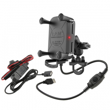 view Ram Mount RAM-B-149Z-A-UN12W-V7M Tough-Charge Waterproof Wireless Charging Mount