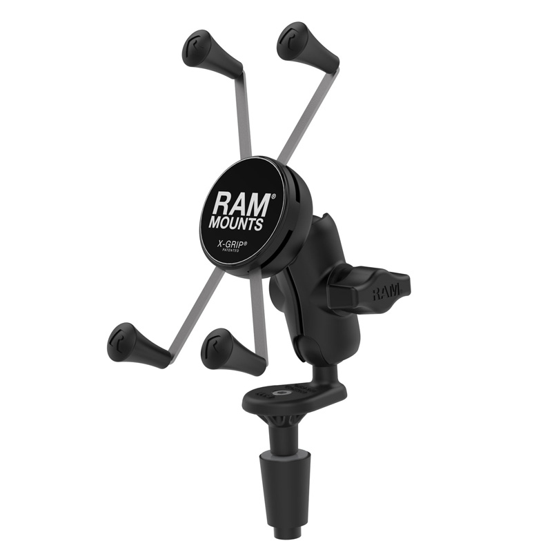 Ram Mount RAMB176AUN10U XGrip Large Phone Mount with Motorcycle