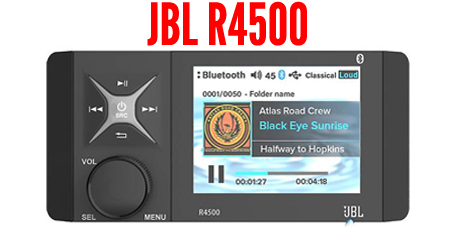 Stereo JBL R4500 Front Display with Switches