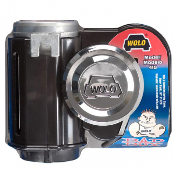 Wolo 419 Bad Boy Dual Tone Air Horn, 12-Volt