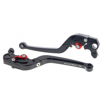 view Evotech PRN002764-002765-11 Clutch And Brake Levers for Scrambler Desert Sled '19-