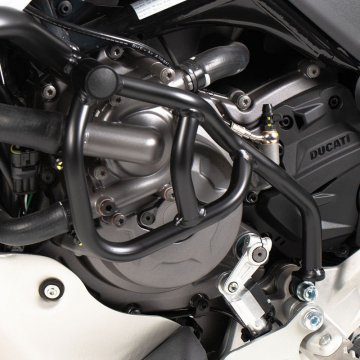 view Hepco & Becker 4223.7638 00 01 Left Side Engine Guard for Ducati Desert X '22-