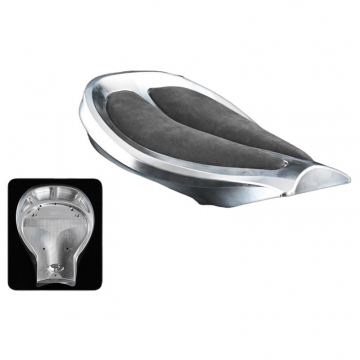 view NLC IS-40610 Raw Aluminum Bobber Seat for Indian Scout Twenty (2015-)