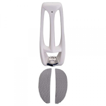 view NLC ST-1040-2 Engine Spoiler, Silver for Harley Softails (2018-)