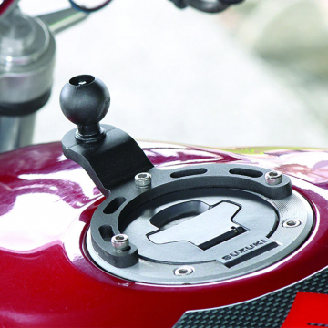 view Ram Mount RAM-B-411U Large Gas Tank Ball Base for Motorcycles 4"