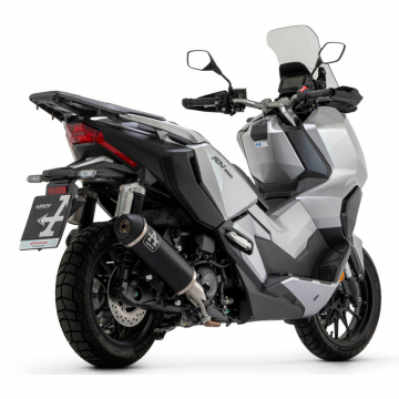 view Arrow 53546ANN Urban Slip-on Exhaust, Aluminum Dark for Honda ADV 350 (2022-)