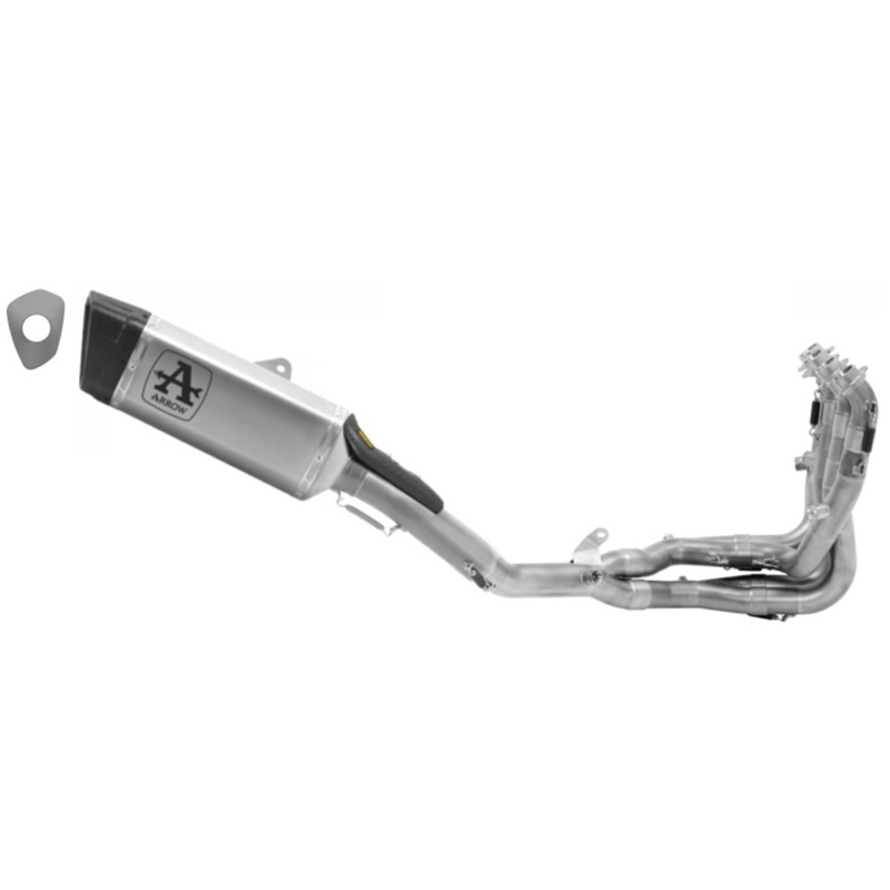 Arrow 71212PTZ Competition EVO-2 Titanium Full Exhaust for Honda
