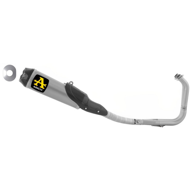 Arrow 71220CKZ Competition Full System Exhaust, Titanium for