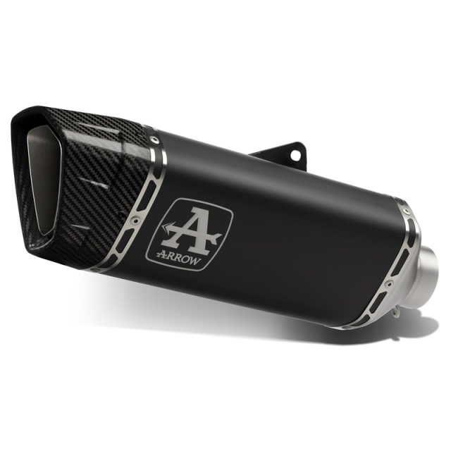ARROW pista スリップオンマフラー　S1000R S1000RR Arrow Pista Slip-on Exhaust, Titanium Dark for BMW S1000R/RR