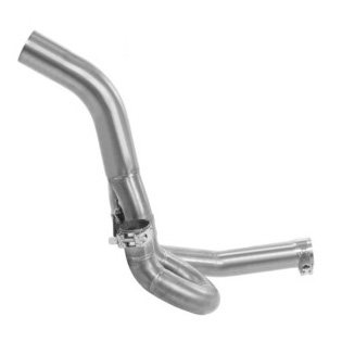 Arrow 71724MI Non Catalized Racing Mid-Pipe for Aprilia Dorsoduro 900 '17-'19