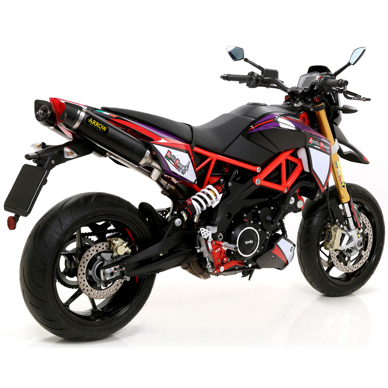 Arrow 71907AKN Thunder Slip-on Exhaust, Aluminum Dark for