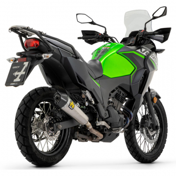 view Arrow 71949XKI X-Kone Slip-on Exhaust for Kawasaki Versys-X 300 (2017-2020)