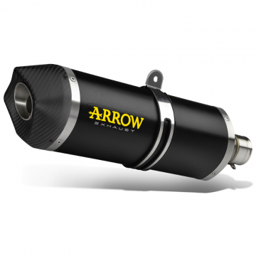 view Arrow 72639AKN Maxi Race-Tech Slip-on Exhaust, Aluminum Dark for BMW F750GS/F850GS (2021-)