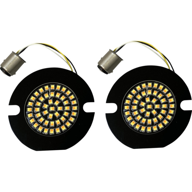Custom Dynamics GEN-4-AW-1157-T Genesis 4 Flat Turn Signals, Amber