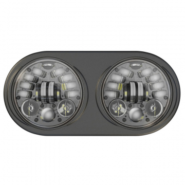 view Custom Dynamics PB-RG13A-B ProBEAM Adaptive 2 LED Headlamp, Black for Harley Road Glide '-13
