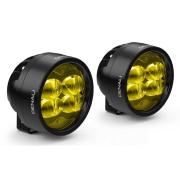 Denali DNL.D3.051.Y D3 LED Fog Light Pods Yellow, Pair