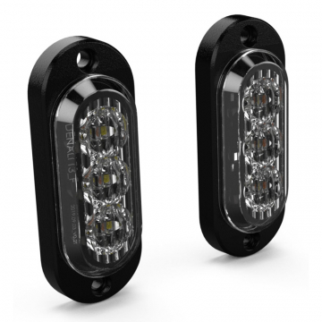 view Denali DNL.T3.10200 T3 Modular Switchback Signal Pods, Front