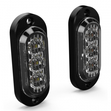 view Denali DNL.T3.10300 T3 Modular Switchback Signal Pods, Rear