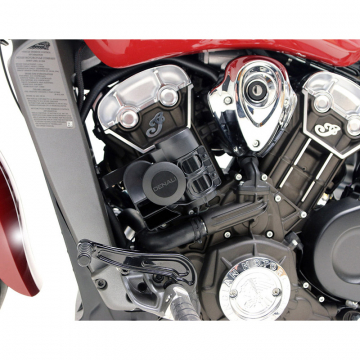 view Denali HMT.25.10000 Horn Mount for Indian Scout '15-'21, Scout Bobber '18-'21