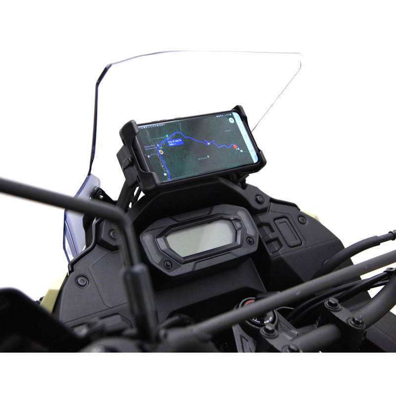 Denali LAH.08.11100 Rally Phone Mount Kit for Kawasaki KLR650 