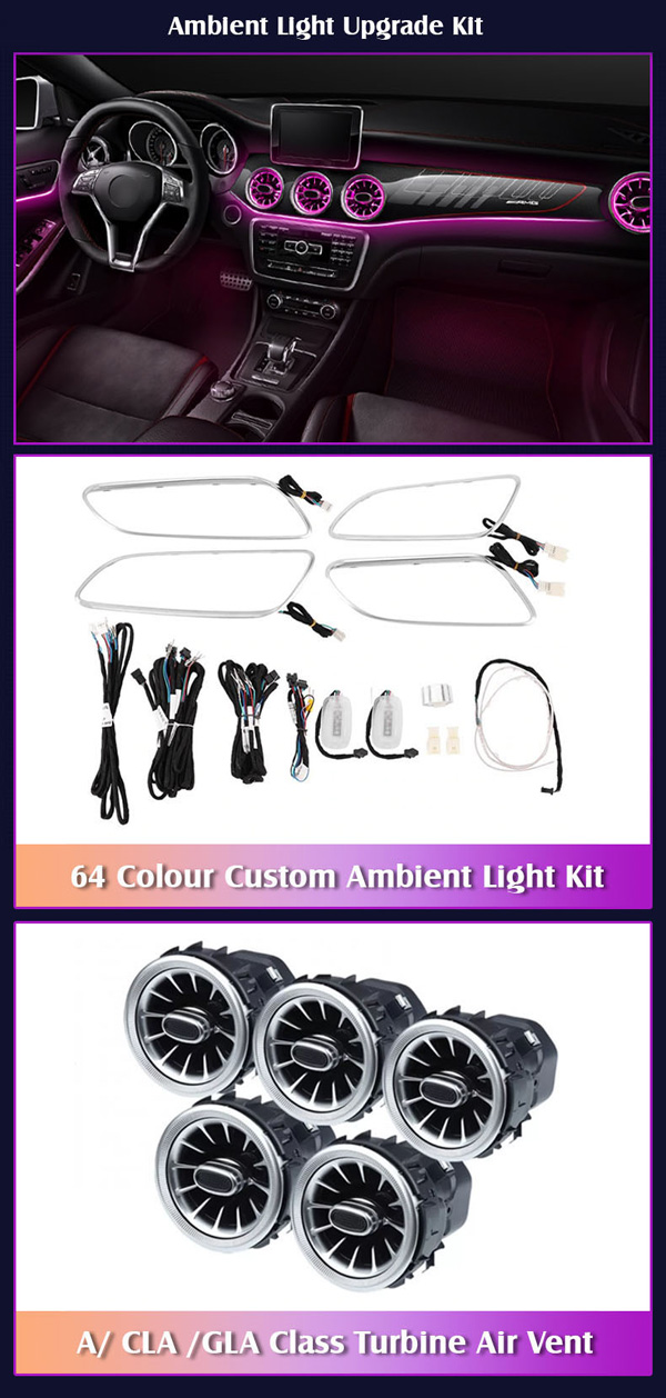 DMP Ambient Light Kit for Mercedes-Benz A/CLA/GLA Class W176 X156