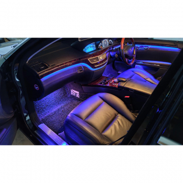 view DMP 64 Color Ambient Light Kit for Mercedes-Benz S Class W221 (2005-2013)