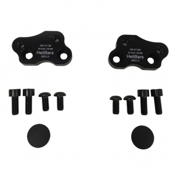 view Helibars HR01139 Tour Performance Handlebar Risers for Honda GL1800 (2018-)