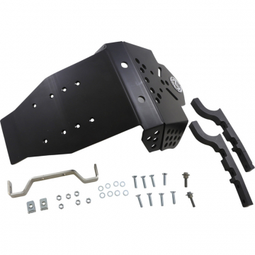 view Moose Racing PX1476 Pro Skid Plate, Black for Suzuki RMZ450 (2018-2019)