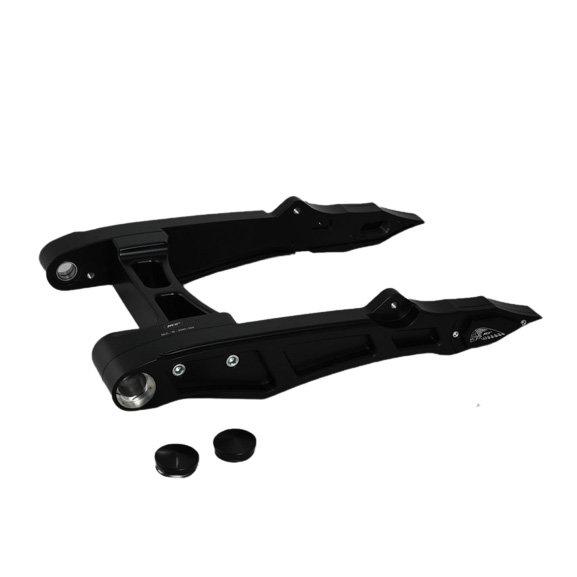NLC IS30003 Aluminum Swing Arm, Black for Indian Scout (2015) w/ 240 mm Tire Accessories