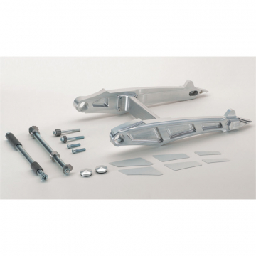 view NLC VR-3001-2B3 Cut Out Aluminum Swingarm, Polish for V-Rod w/ 360mm Tire '07-'17