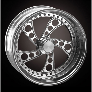 view NLC WHEEL-HOOLIGAN-3 3 Piece Hooligan Motorcycle Wheel for Indian and Harley Davidson