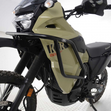 view R&G AB0088BK Adventure Bars / Crashbars for Kawasaki KLR650 (2022-)