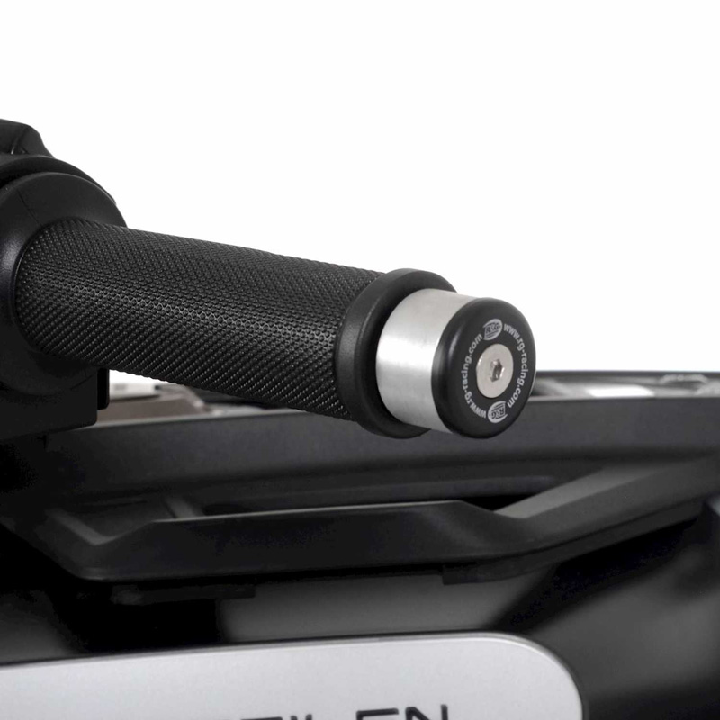 R&G BE0176BK Bar End Sliders for KTM 390 Adventure (2020