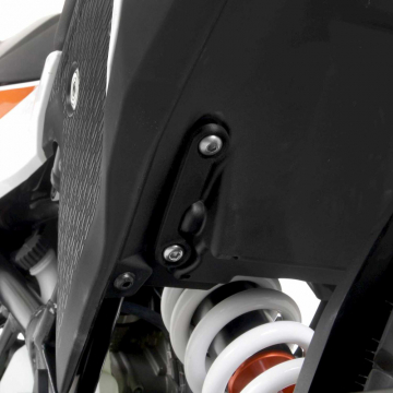 view R&G BLP0119BK Foot Rest Blanking Plate, LHS for KTM 390 Adventure (2020-)